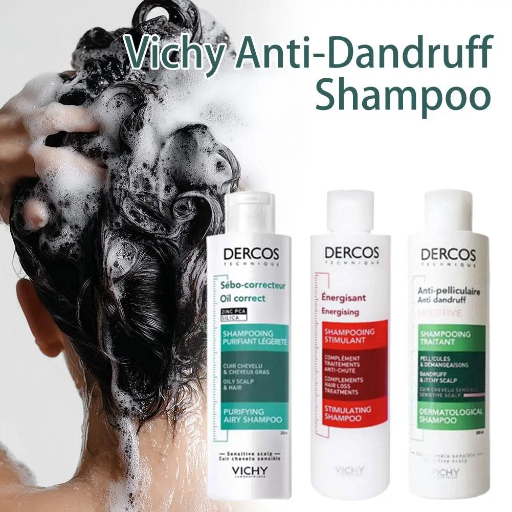 Vichy Anti-danddruff Oil Control Shampoo Fluffy Shampooing Hair Conditioner Soothing Damaged Hair Treating Refreshing Hair Care