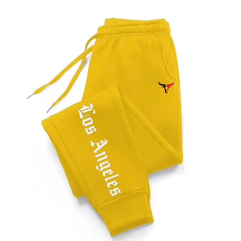 pants for men in Los Angeles, suitable for autumn and winter sports, fitness, running, leisure and com