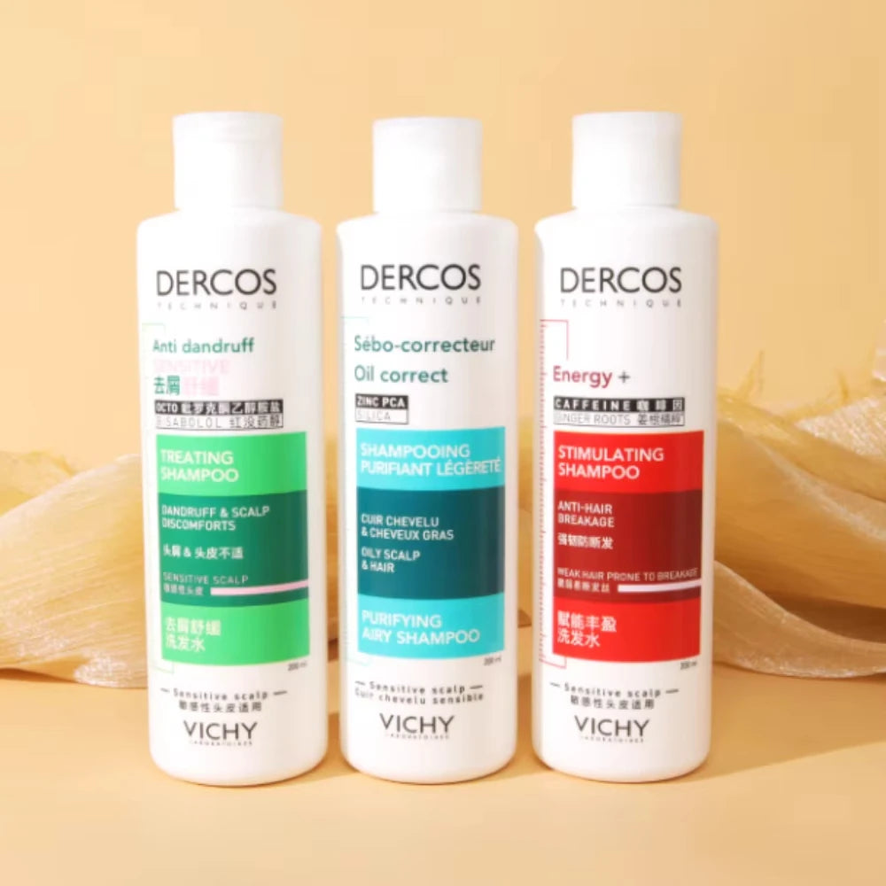 Vichy Anti-danddruff Oil Control Shampoo Fluffy Shampooing Hair Conditioner Soothing Damaged Hair Treating Refreshing Hair Care